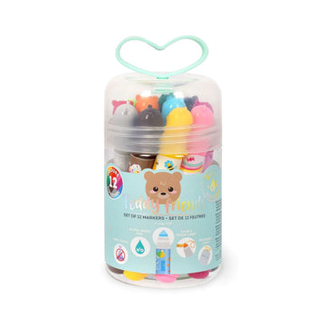 Legami teddy friends set of 12 markers - Daisy Park