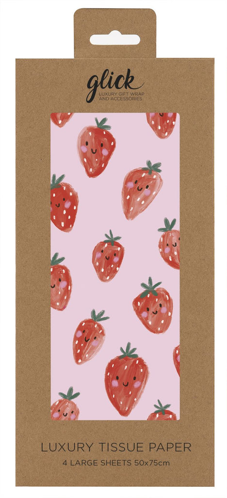 Sweet Strawberries tissue paper - Daisy Park