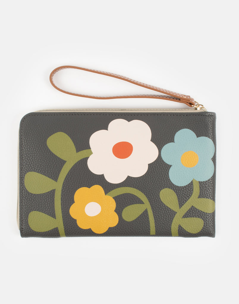 Multi Floral Travel pouch - Daisy Park