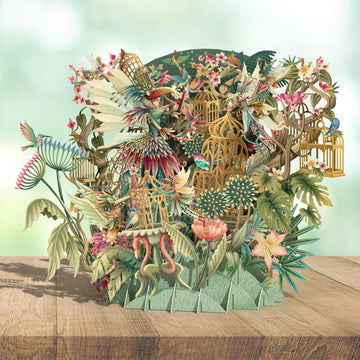 Fairy Cages 3D pop up greeting card - Daisy Park