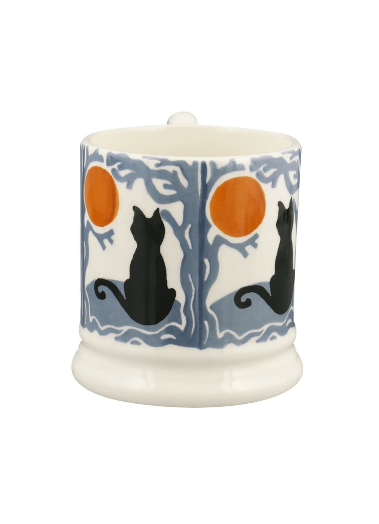 Emma Bridgewater Halloween Black cats 1/2 Pint Mug - Daisy Park