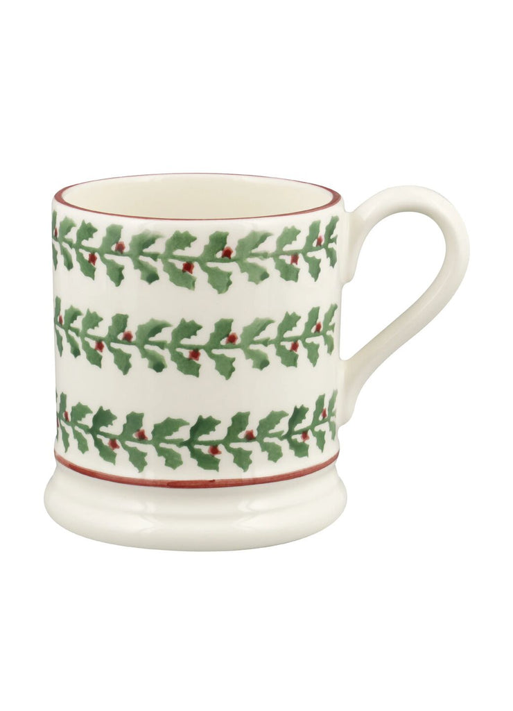 Emma Bridgewater Tiny Holly 1/2 Pint Mug - Daisy Park