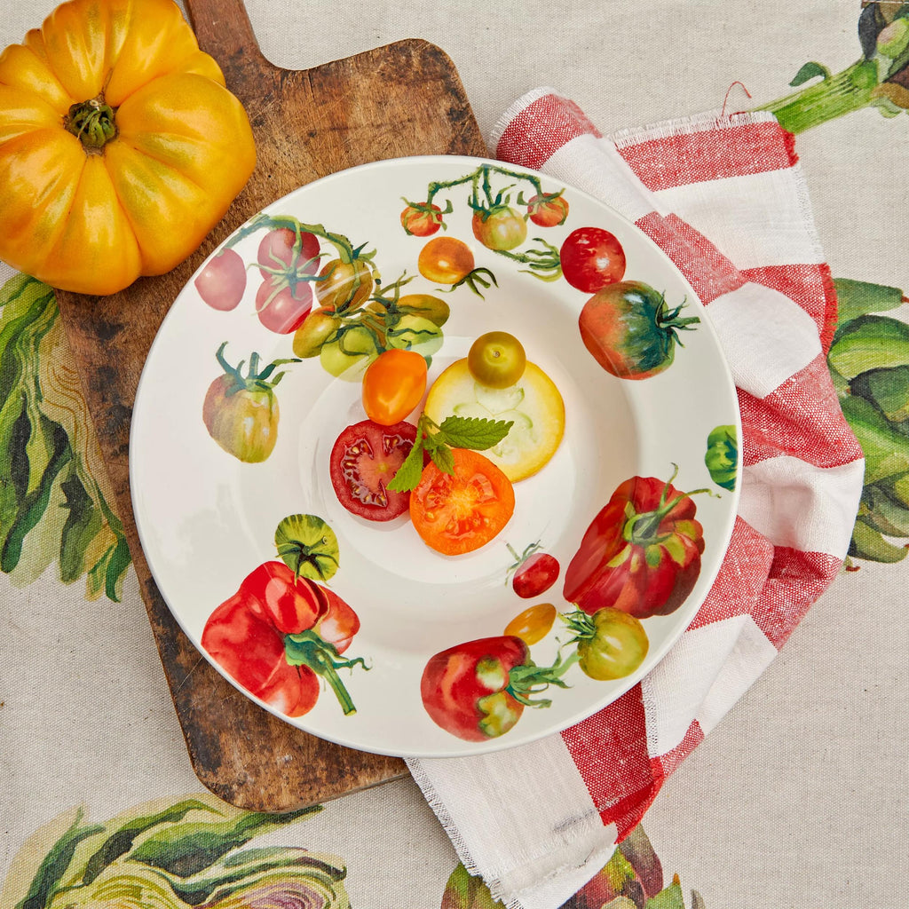 Emma Bridgewater Vegetable garden tomatoes soup plate - Daisy Park