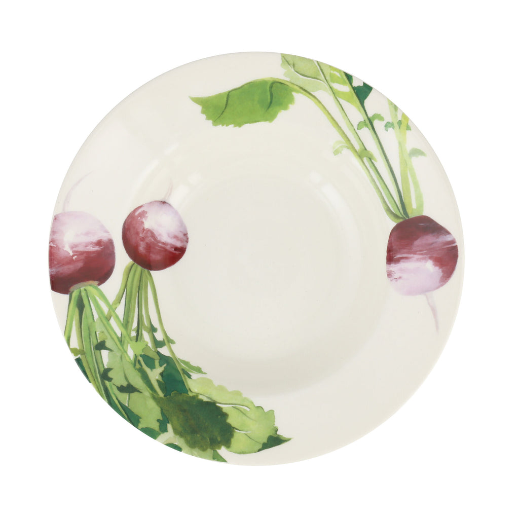 Emma Bridgewater Vegetable garden Turnip soup plate - Daisy Park