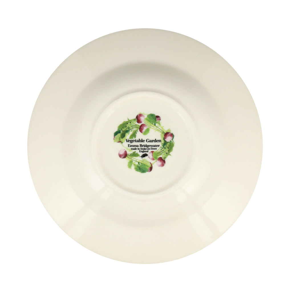 Emma Bridgewater Vegetable garden Turnip soup plate - Daisy Park