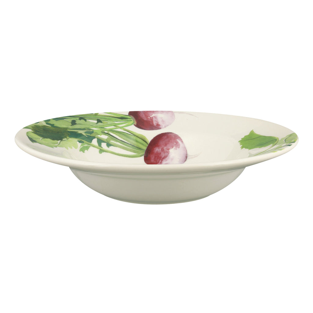 Emma Bridgewater Vegetable garden Turnip soup plate - Daisy Park