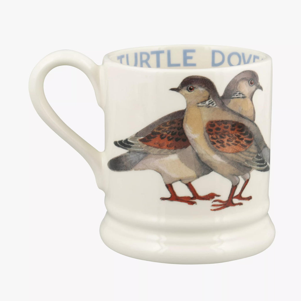 Emma Bridgewater Two turtle doves 1/2pt mug - Daisy Park