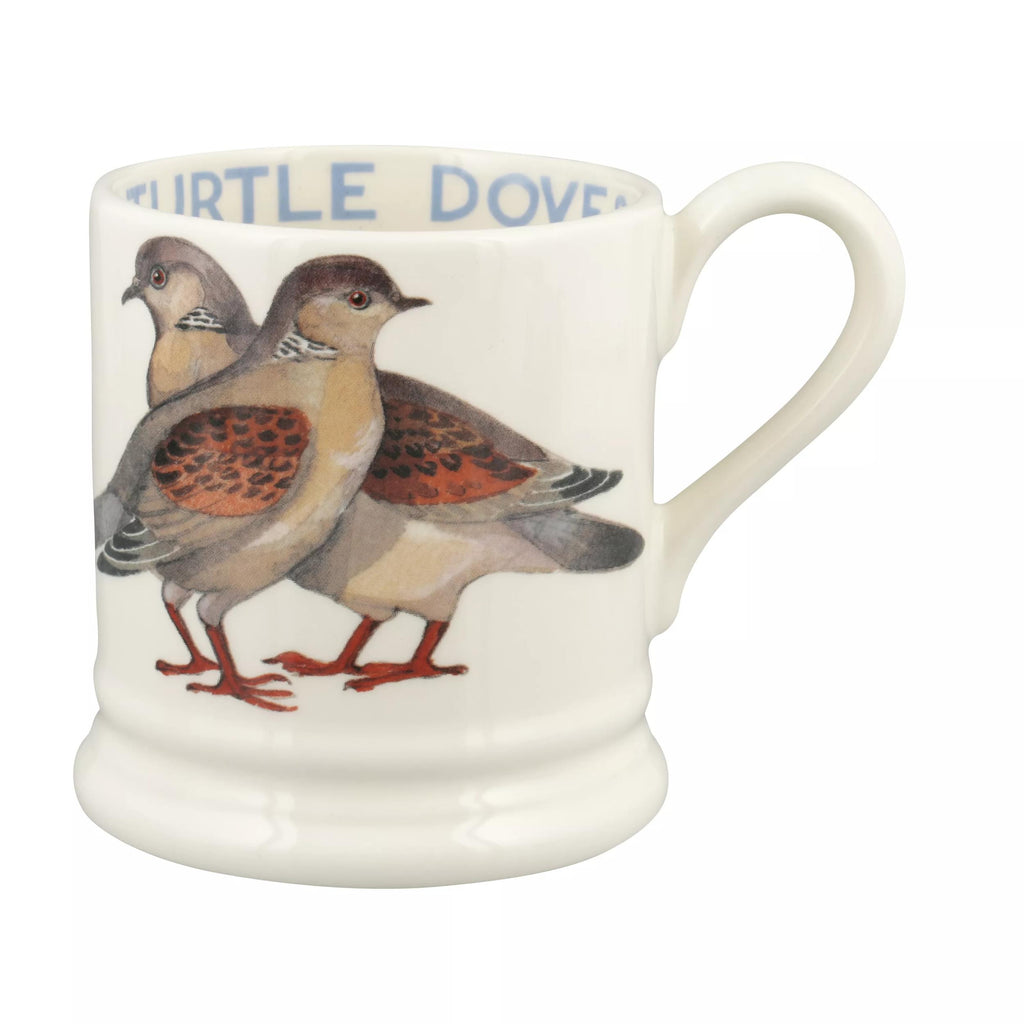 Emma Bridgewater Two turtle doves 1/2pt mug - Daisy Park