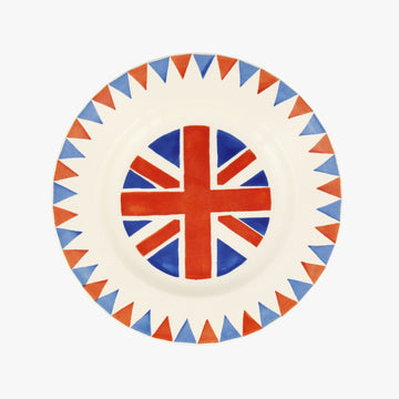 Emma Bridgewater Union Jack 8.5" plate - Daisy Park