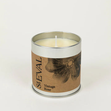 St Eval vintage Rose Tin Candle - Daisy Park