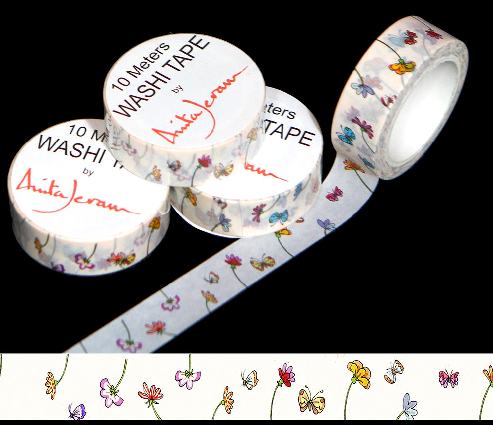 Two bad mice Butterflies Washi tape - Daisy Park
