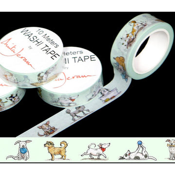 Two bad mice Just Dogs Washi tape - Daisy Park