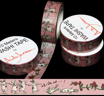 Ring of roses washi tape - Daisy Park