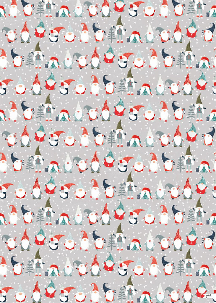 Gonk Christmas Wrap - Daisy Park