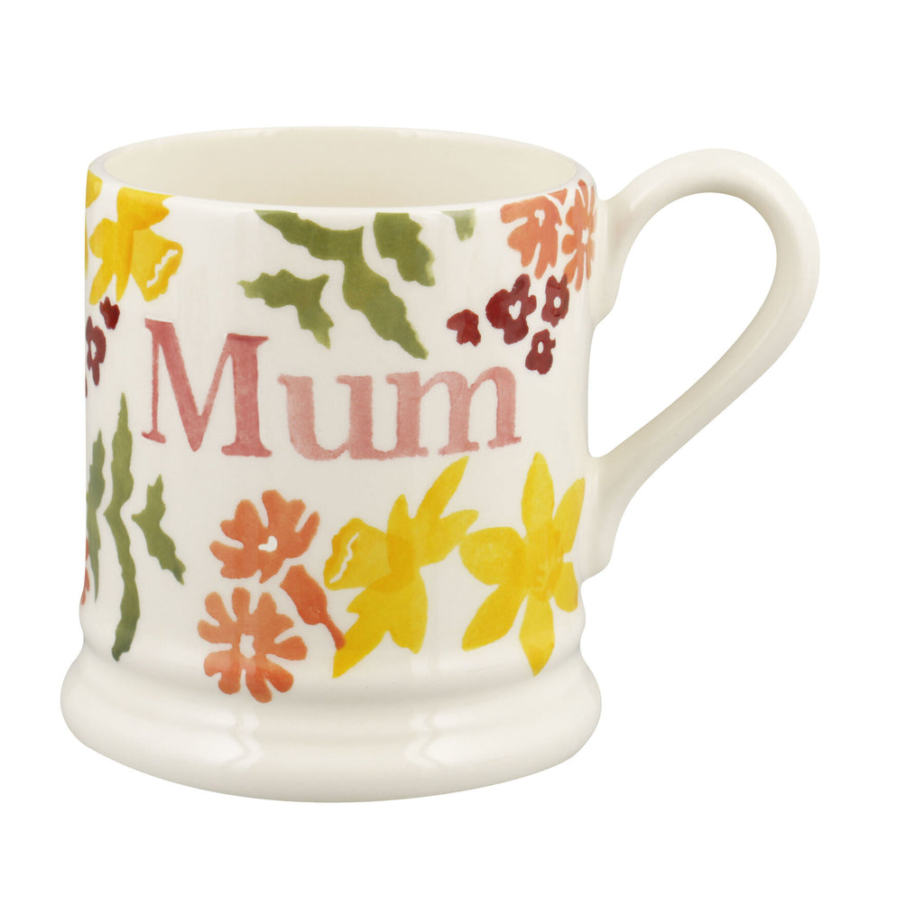 Emma Bridgewater Wild Daffodil Mum 1/2pt mug - Daisy Park