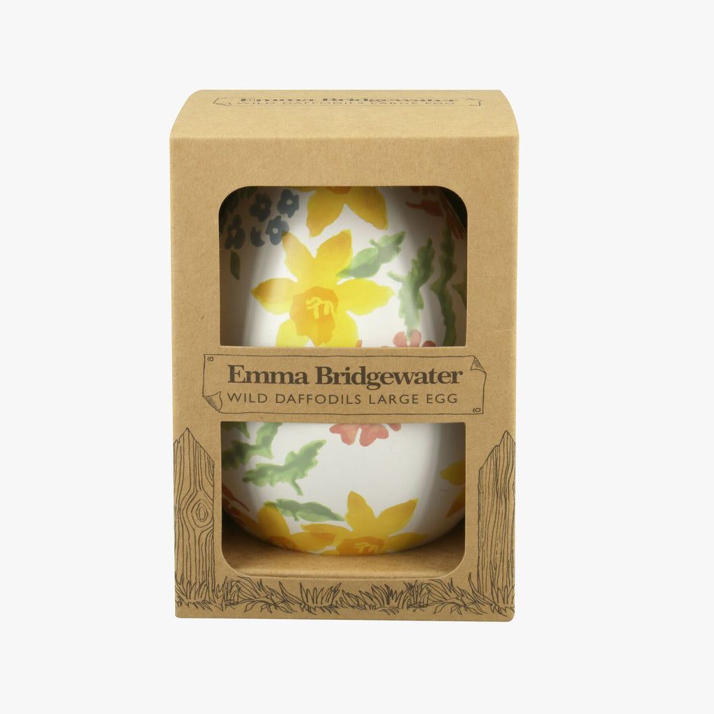 Emma Bridgewater large Easter egg tin in display box Daisy Park