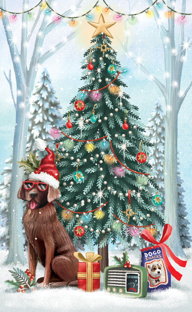 Christmas Camper 3D Christmas card - Daisy Park