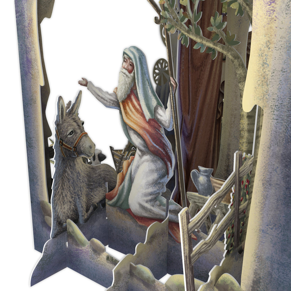 Bethlehem 3D Christmas card - Daisy Park
