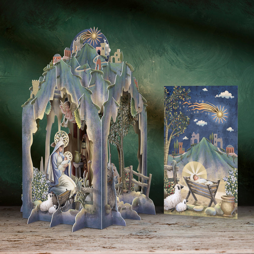 Bethlehem 3D Christmas card - Daisy Park