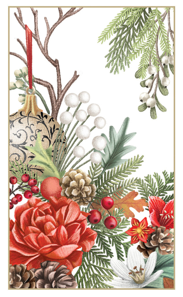 Christmas Flower cage 3D Christmas card - Daisy Park