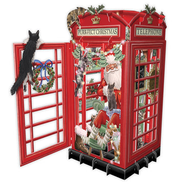 Phone Home 3D Pop up Christmas card - Daisy Park