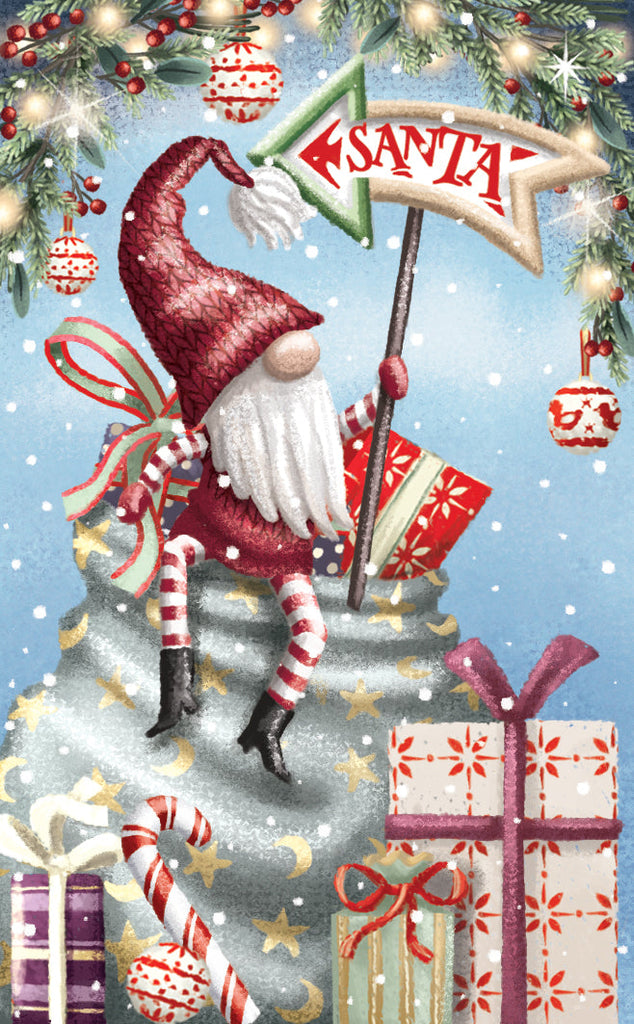 Santa's Grotto 3D Pop up Christmas card - Daisy Park