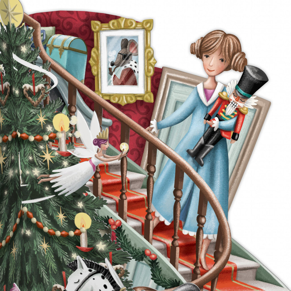 The Nutcracker 3D Christmas card - Daisy Park