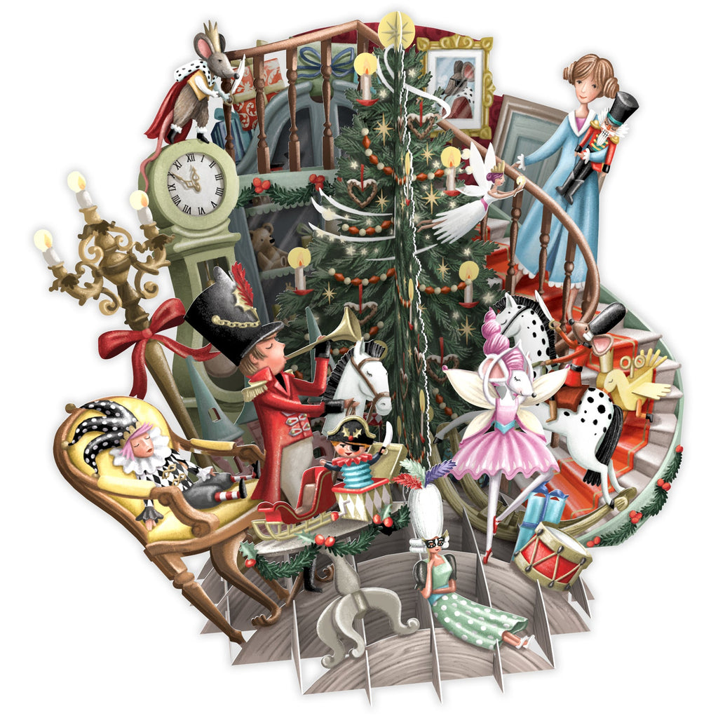 The Nutcracker 3D Christmas card - Daisy Park