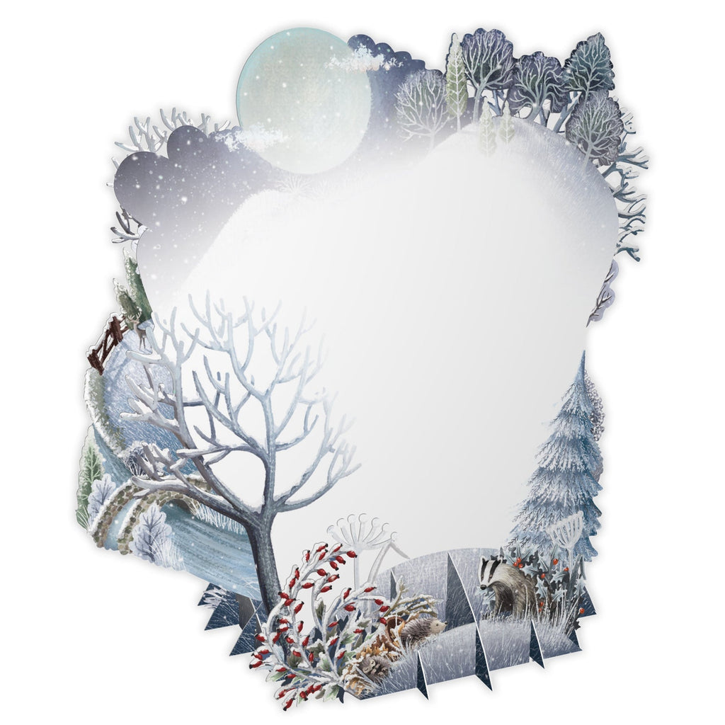 Silent Night 3D Christmas card - Daisy Park