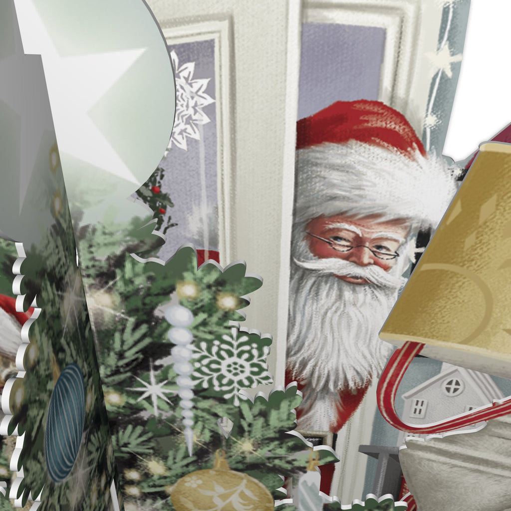 Cat's Christmas 3D Christmas card - Daisy Park