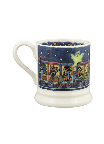 Emma Bridgewater Halloween Ghost Train 1/2 Pint Mug - Daisy Park