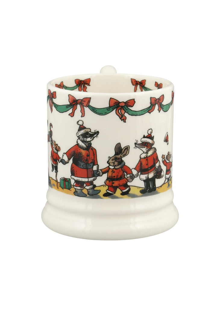 Emma Bridgewater Woodland Santa 1/2 Pint Mug - Daisy Park