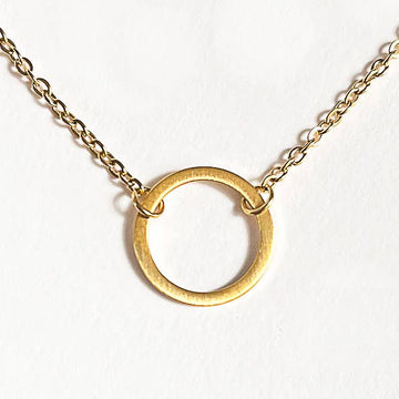 Gold Eternity Necklace - Daisy Park