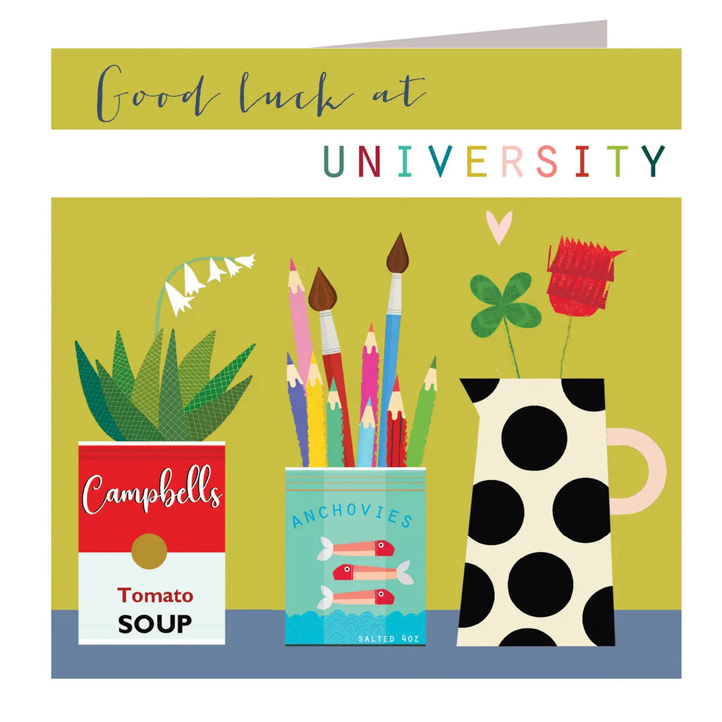 Good Luck at University card - Daisy Park