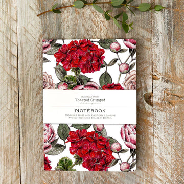 In Full Bloom A5 Lined Notebook - Daisy Park