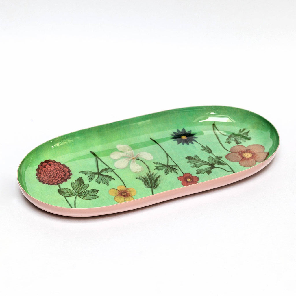 Enamel Printed Tray - Festival of Flowers - Daisy Park