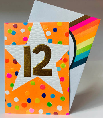 Age 12 birthday card - Daisy Park