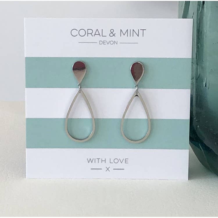 Drop Earrings - Silver - Daisy Park