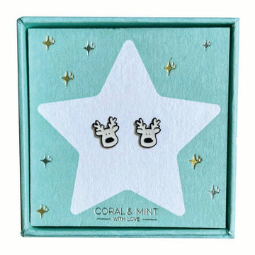 Christmas Edition - Reindeer Studs - Daisy Park