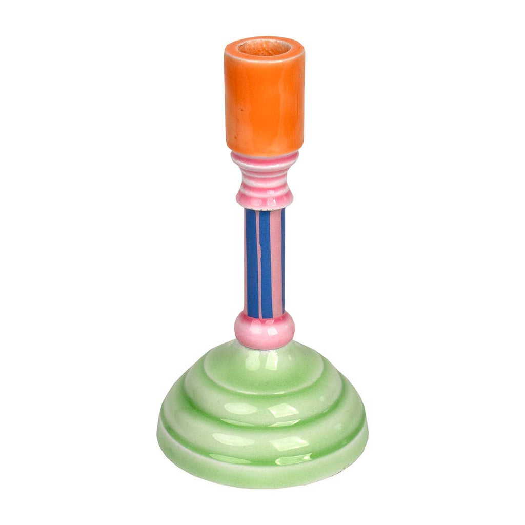 Enamel Candle Holder - 18cm - Daisy Park