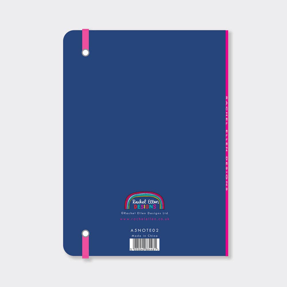 A5 Notebook - Scribbles Wordy - Daisy Park