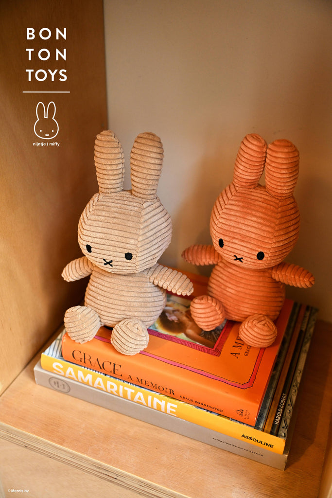 Miffy Corduroy ECO Pumpkin 23cm - Daisy Park