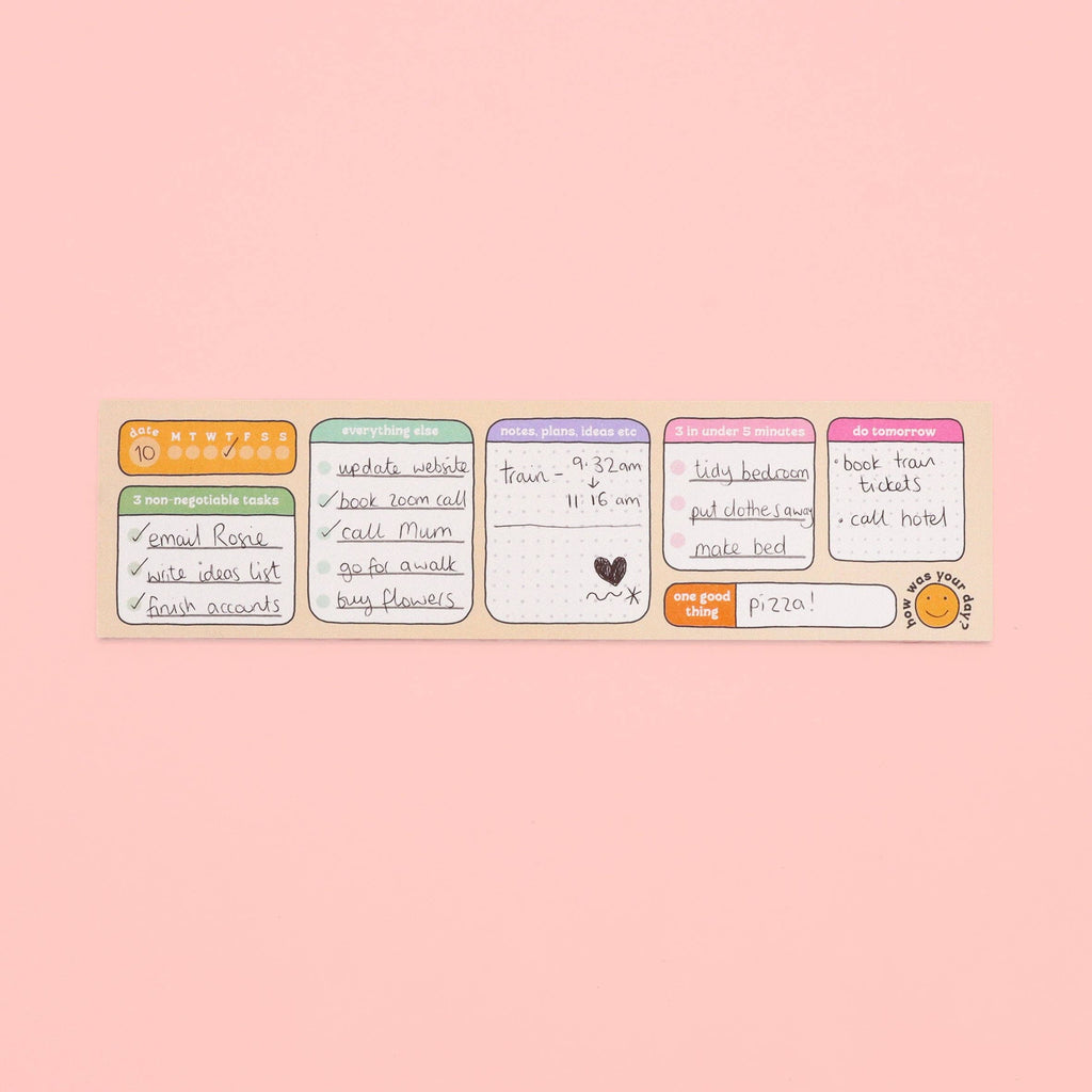 Keyboard Daily Planner - Daisy Park