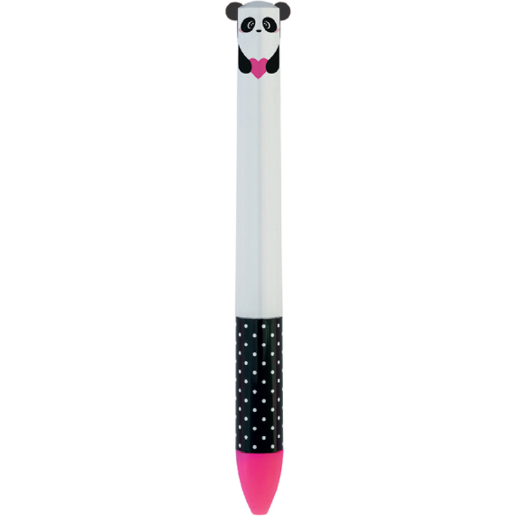 Click & Clack two colour Panda pen - Daisy Park