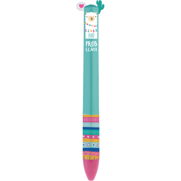 Click & Clack two colour Llama pen - Daisy Park