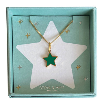 Christmas Edition - Emerald Star Necklace - Daisy Park