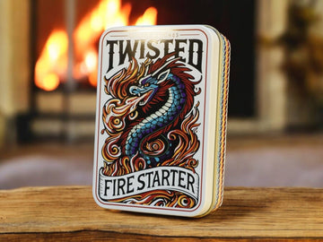 TINIT's 'Twisted Fire Starter' Match Tin - Daisy Park