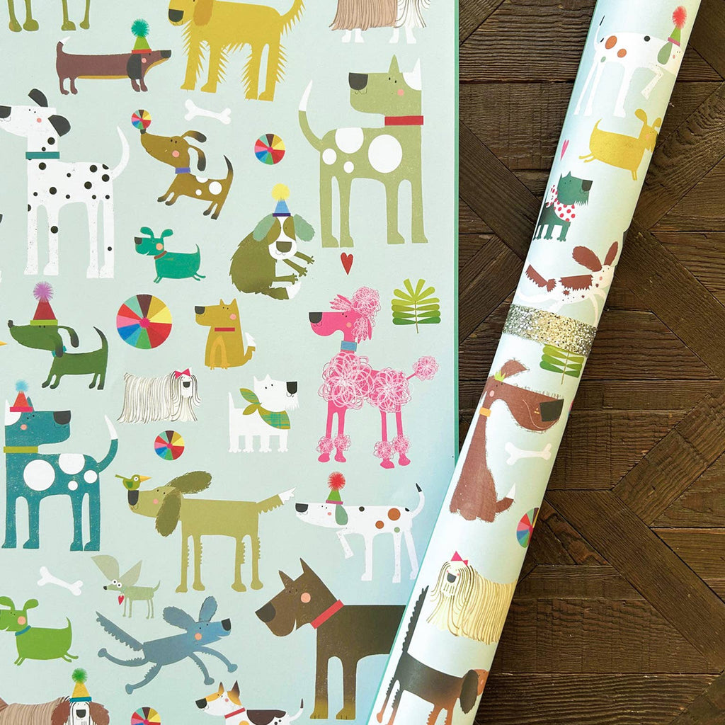 Dogs Wrapping Paper - Daisy Park