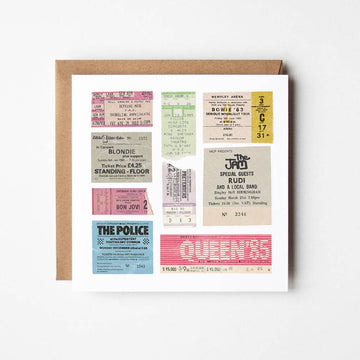 80's - blank greetings card - Daisy Park