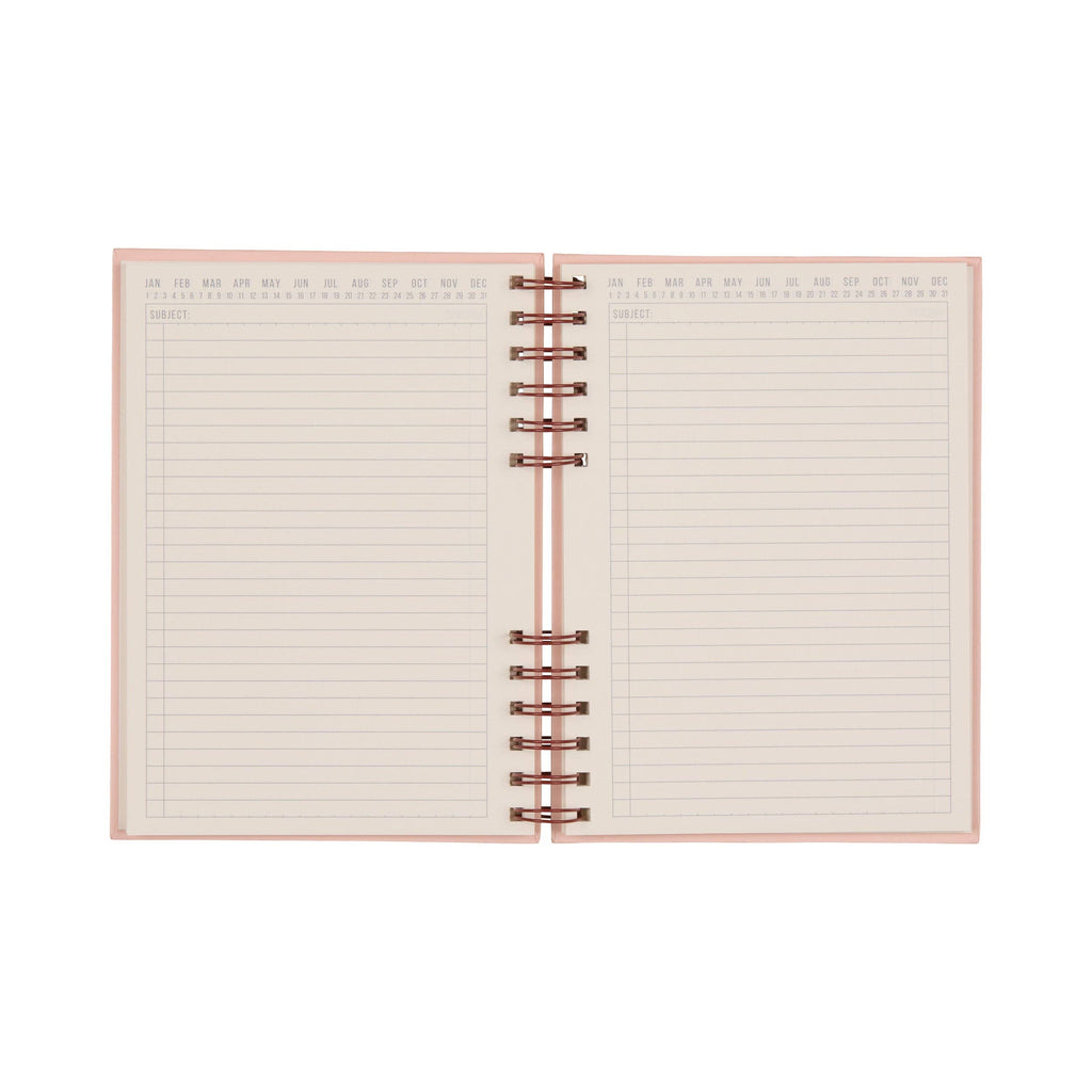 Standard Issue Planner Notebook - Rosewood + Blush - Daisy Park